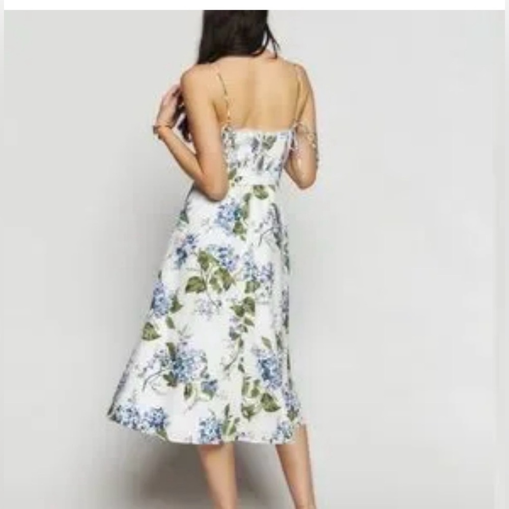 Reformation Juliette Dress in Riviera 6 - Picture 5 of 12